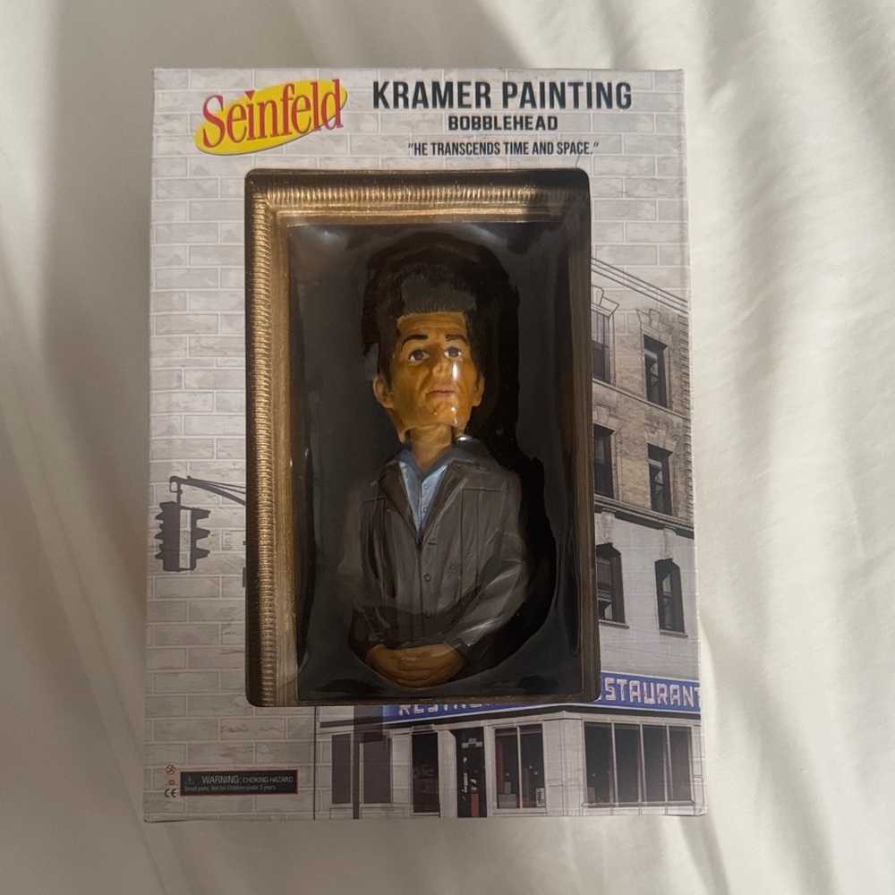 Seinfeld Kramer Bobblehead - BRAND NEW IN BOX